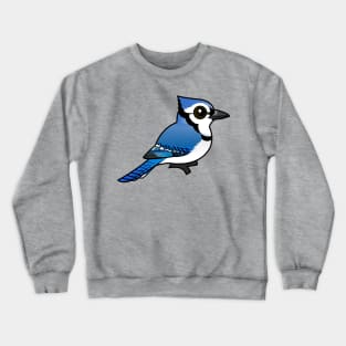 Birdorable Blue Jay Cute Cartoon Bird Lover Gift Idea Crewneck Sweatshirt